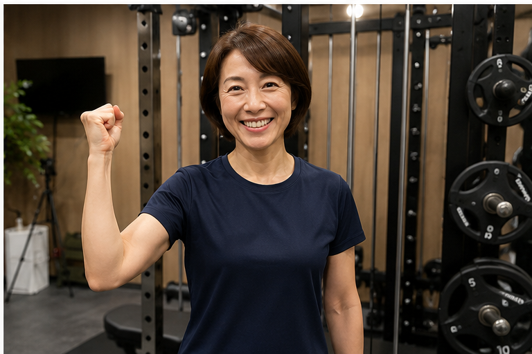 トレーニングを続けるW.K様
